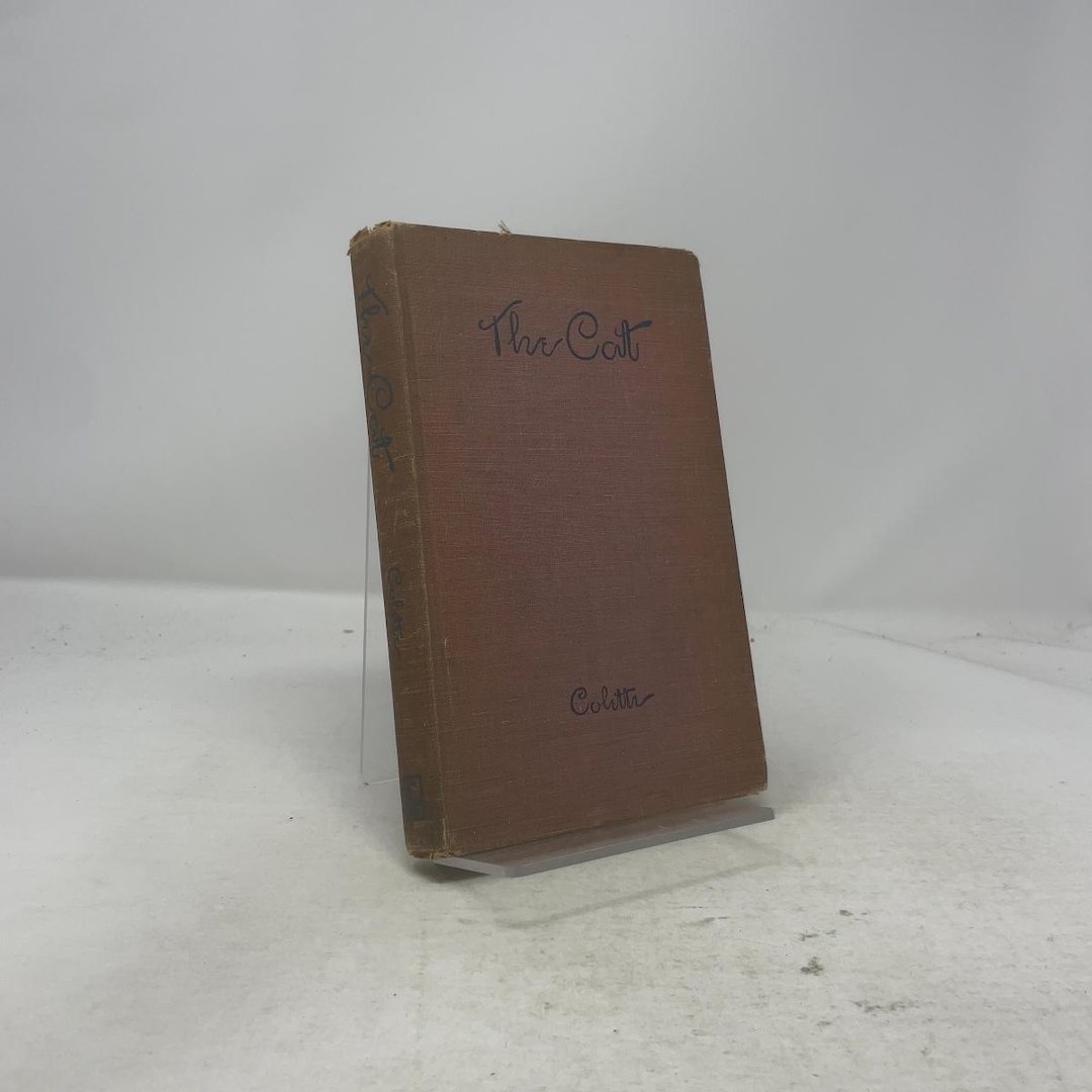 The Cat by Colette HC First Edition Hardcover Very Good 1936 329546 - Etsy