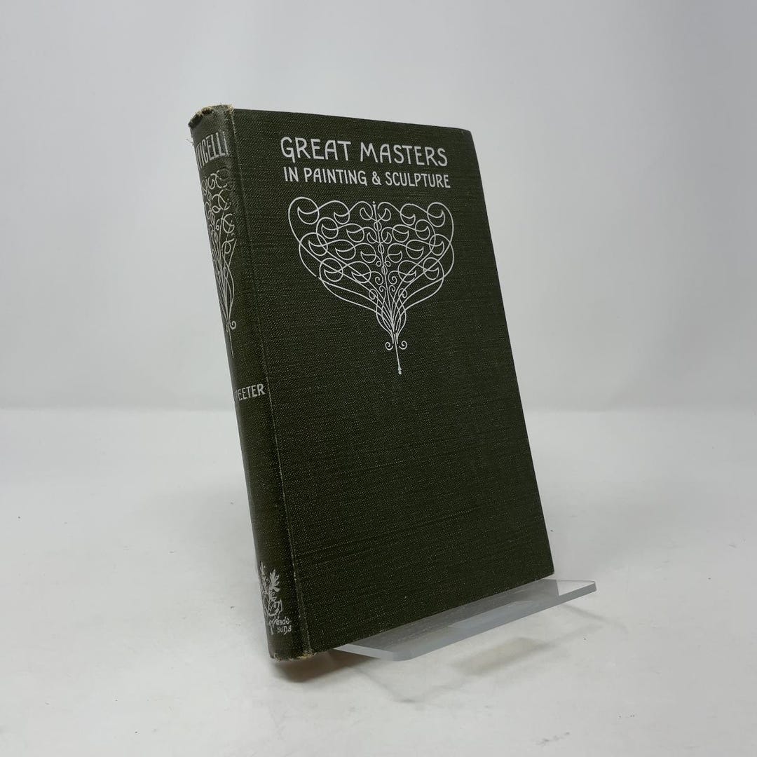 Great Masters in Painting & Sculpture by A. Streeter HC First Thus ...