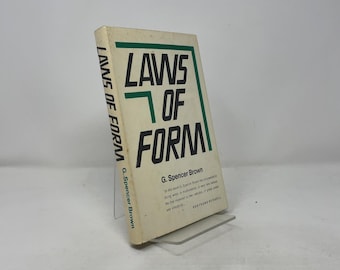 Laws of Forum di G. Spencer Brown HC Prima edizione Copertina rigida Molto buono 1972 389138