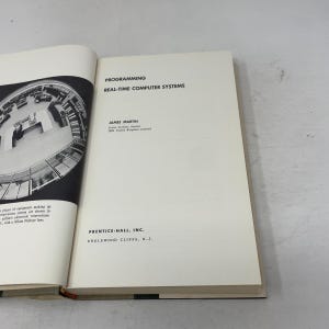 Programmazione di sistemi informatici in tempo reale di James Martin HC Prima edizione Copertina rigida Molto buono 1965 349804 immagine 8