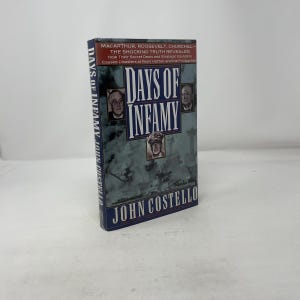 Days of Infamy von John Kostenello HK Erstausgabe Hardcover Wie Neu 1994 320173