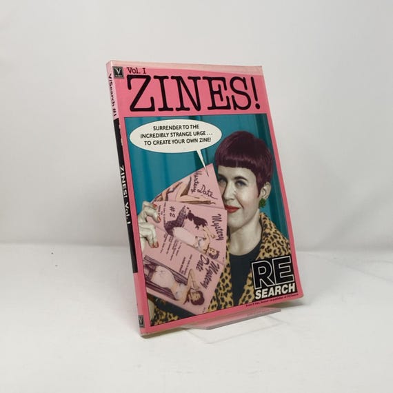 Zines!, Volume 1 by Marian Wallace PB First Edition Paperback Very