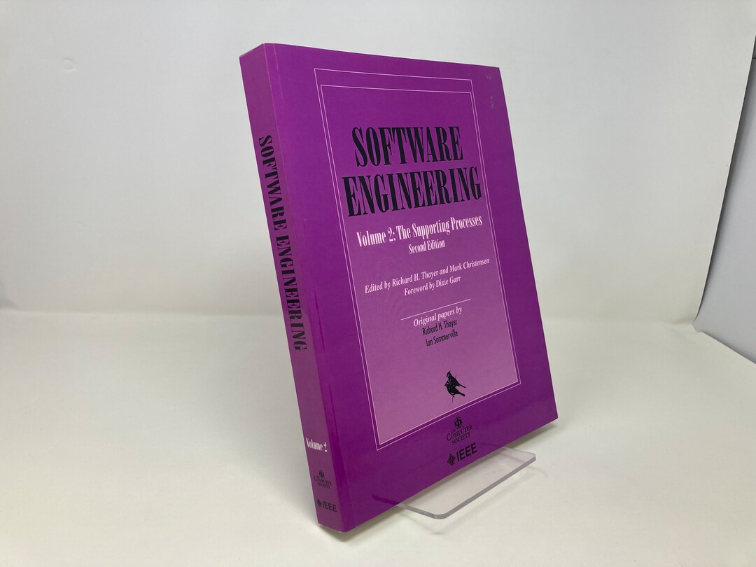 Software Engineering Vol 2 By Richard H Thayer HC Hardcover LN Like 