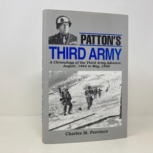 El tercer ejército de Patton, de Charles M. Province, HC, tapa dura, primera edición, muy buena, 1992, 153604