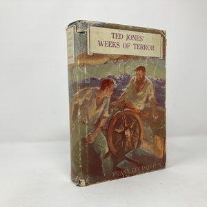 Ted Jones&#39; Weeks of Terror by Frank Gee Patchin HC First 1st Very Good Hardcover 1928