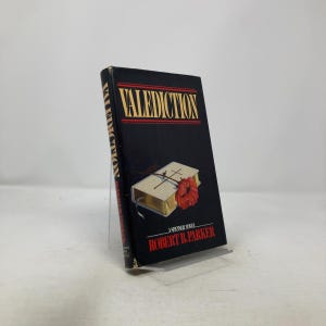 Valediction by Robert B. Parker Signed HC First Edition Hardcover Very Good 1984 322449