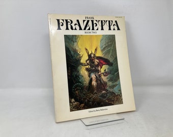 Frank Frazetta: Book Two by Betty Ballantine Paperback 1st PB Very Good 1977