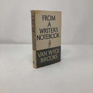 For A Writer's Notebook by  HC First Edition Hardcover Very Good 1958 302112