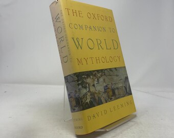 The Oxford Companion to World Mythology by David Leeming HC First Edition Hardcover Like New 2005 336790