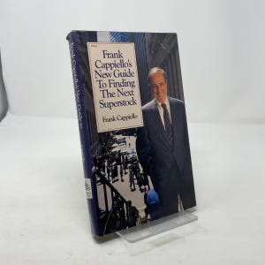 Frank Cappiello&#39;s New Guide To Finding The Next Superstock by Frank Cappiello HC First Edition Hardcover Very Good 1988 318226