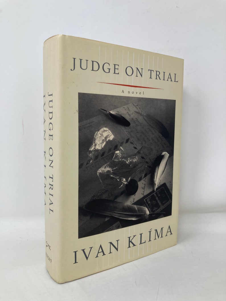 Judge on Trial by Ivan Klíma Hardcover 1st 1st Like New 1993 image 2