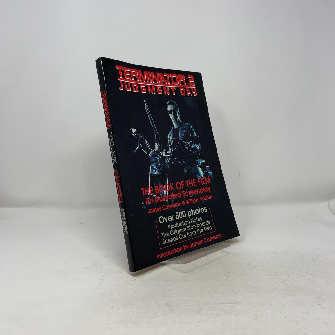 Terminator Hardback Terminator 2 by James Cameron PB First Edition Paperback Like New 1991 ...