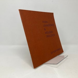 Vera Lehndorf & Holger Trulzsch: Oxydationen PB First 1st VG 1985