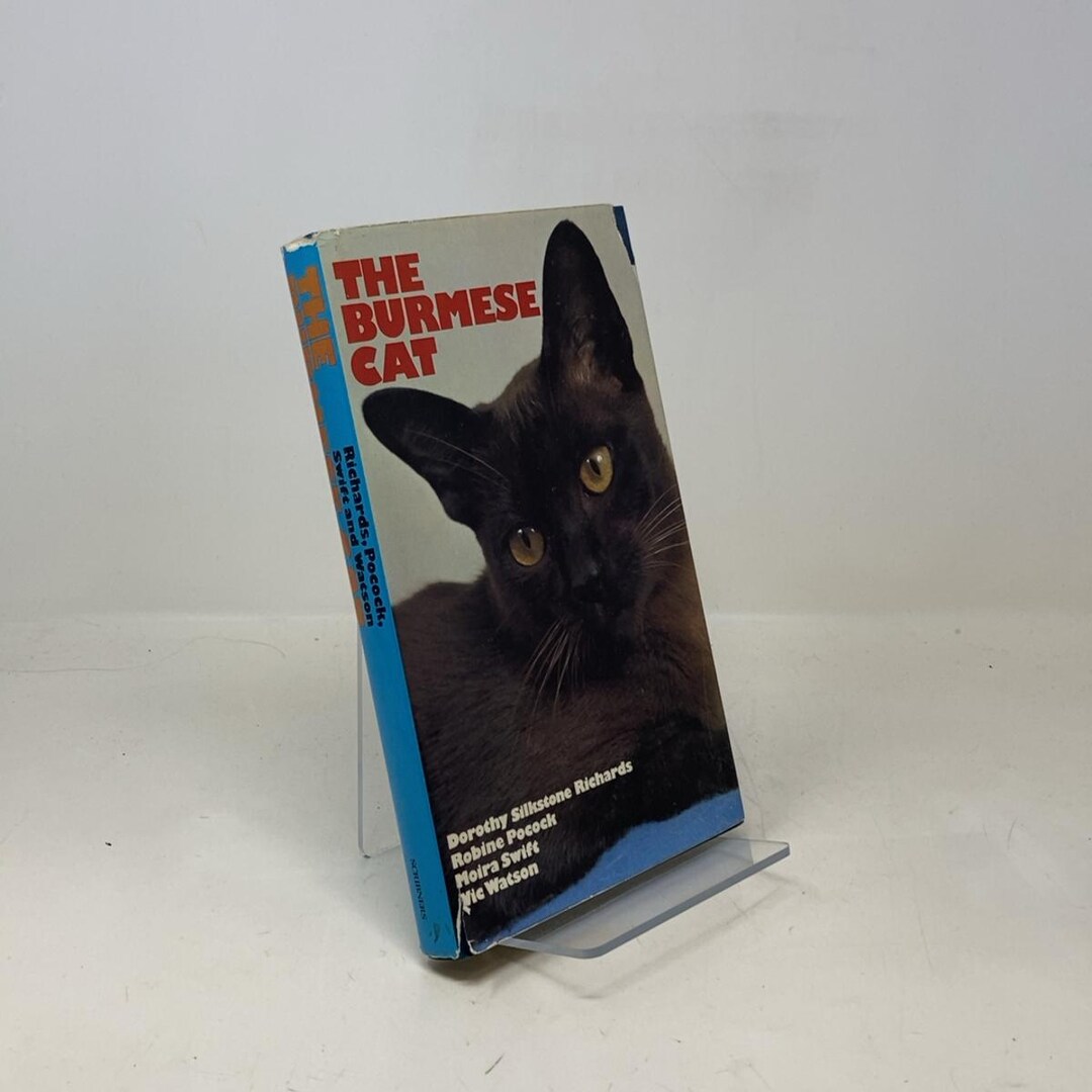 ドロシー・シルクストーン・リチャーズ著『ビルマの猫』HC First That ハードカバー 非常に良い 1979年 308641 - Etsy 日本, image size:1080x1080