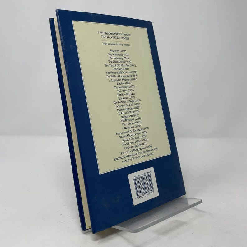 The Black Dwarf (The Edinburgh Edition of the Waverley Novels) by Walter Scott HC First Edition Hardcover Like New 1993 394084 image 6