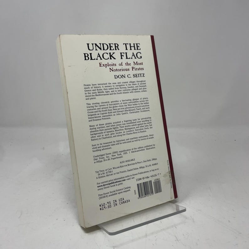 Under the Black Flag by Don C. Seitz PB First Edition Paperback Very Good 2002 409262 image 5