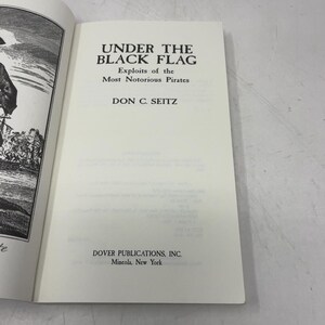 Under the Black Flag by Don C. Seitz PB First Edition Paperback Very Good 2002 409262 image 3