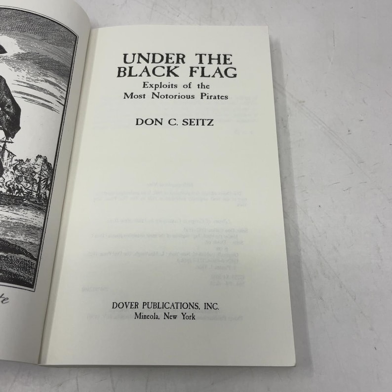 Under the Black Flag by Don C. Seitz PB First Edition Paperback Very Good 2002 409262 image 3