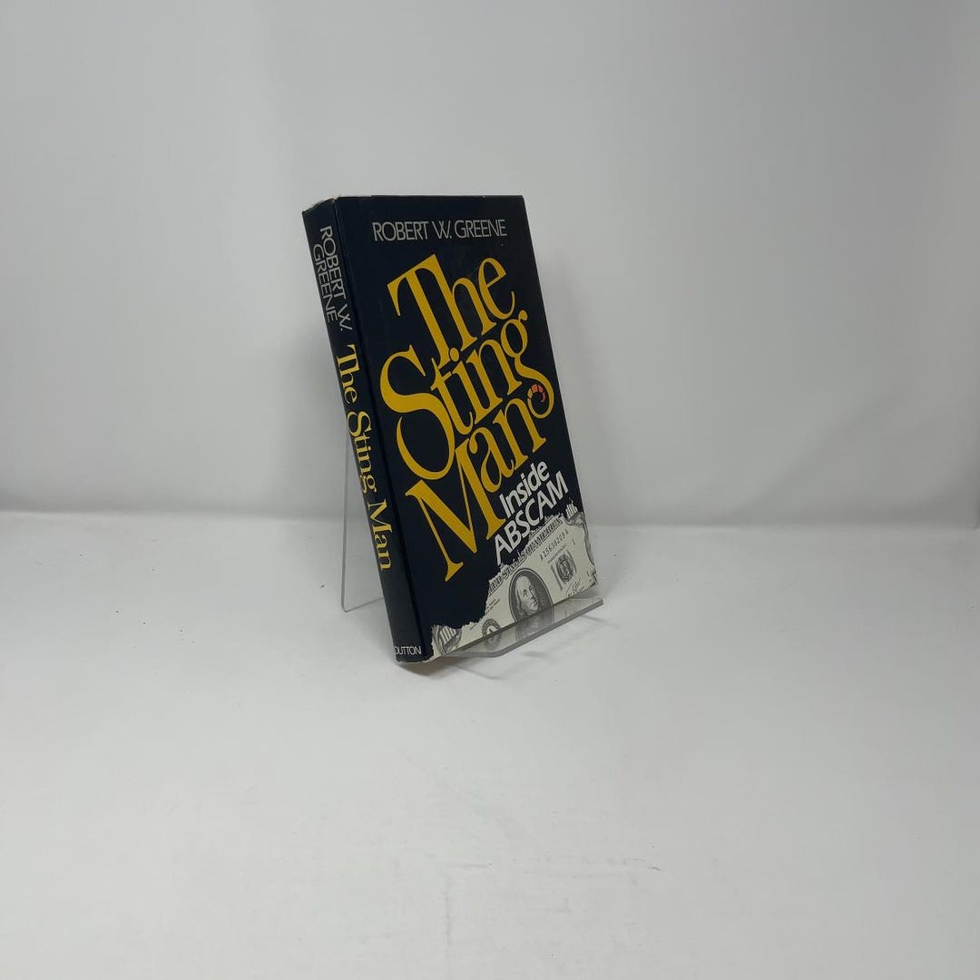 The Sting Man by Robert W. Greene HC First Edition Hardcover Very Good ...