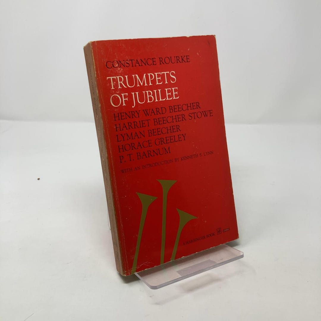 Trumpets of Jubilee by Constance Rourke PB First Thus Paperback Very ...