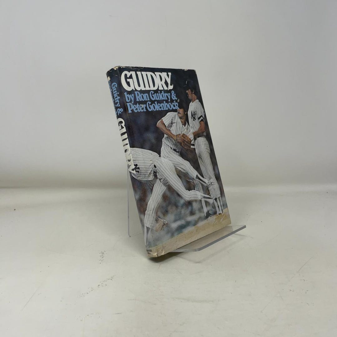 Guidry by Ron Guidry HC First Edition Hardcover Very Good 1980 369094 ...