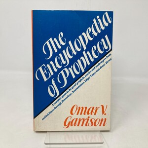 Encyclopedia of Prophecy by Omar Garrison PB Paperback First 1st Very Good 1979 189161