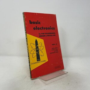 Electrónica básica, vol. 5 por Van Valkenburgh, Nooger & Neville Inc. PB Primera edición en rústica Muy buen estado 1959 539141
