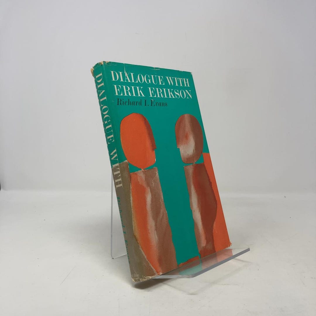 Dialogue With Erik Erikson by Richard I. Evans HC First Edition ...