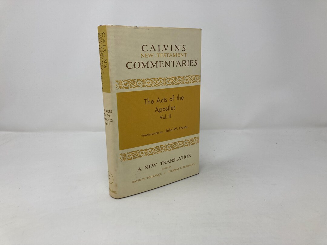 The Acts of the Apostles 14-28, Vol. 2 by John Calvin HC Hardcover ...