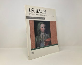 J.S. Bach Inventions & Sinfonias von Willard Palmer PB Second 1st Very Good 1991 149002
