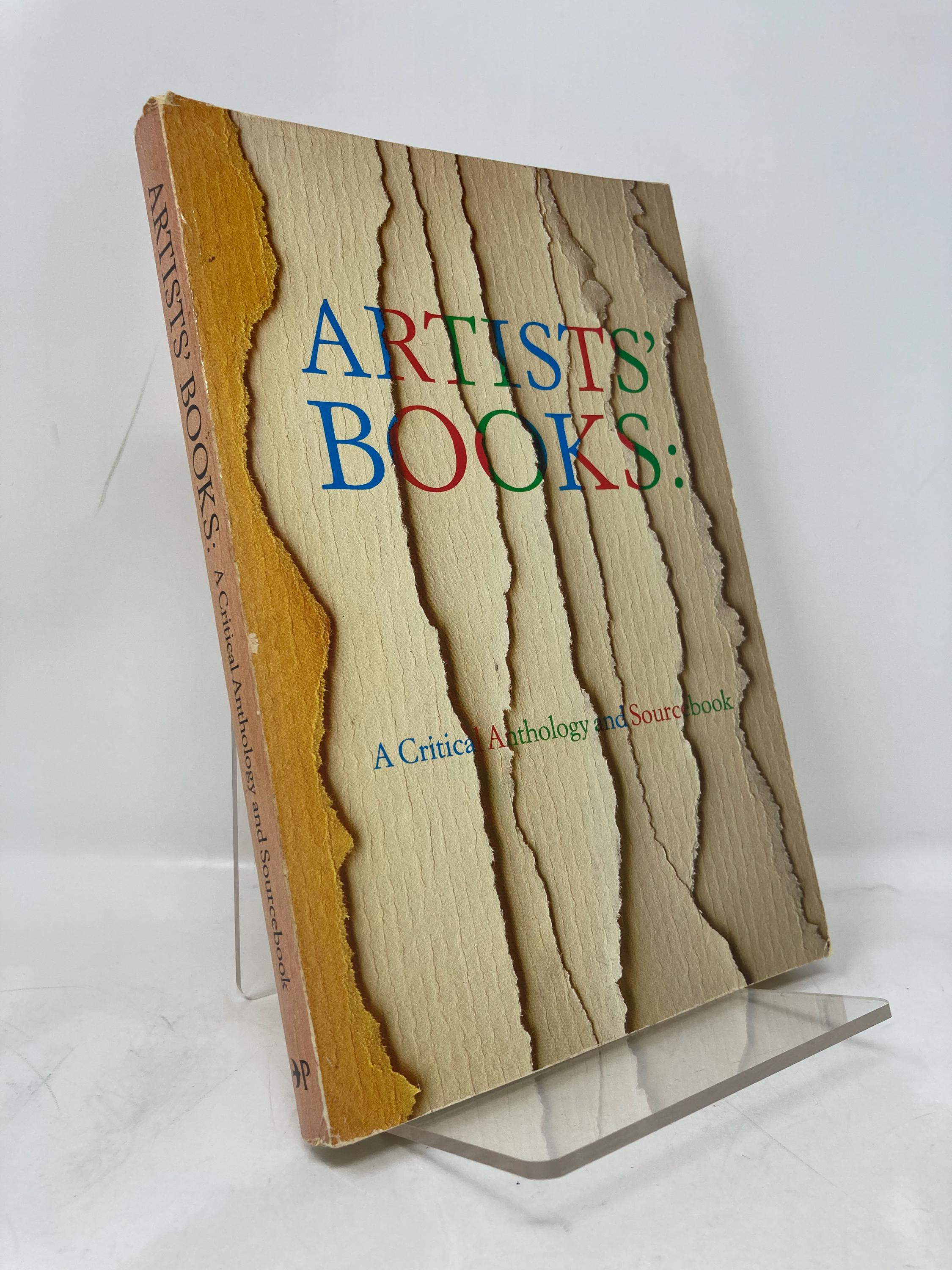 Artists' Books: A Critical Anthology and Sourcebook by Joan Lyons