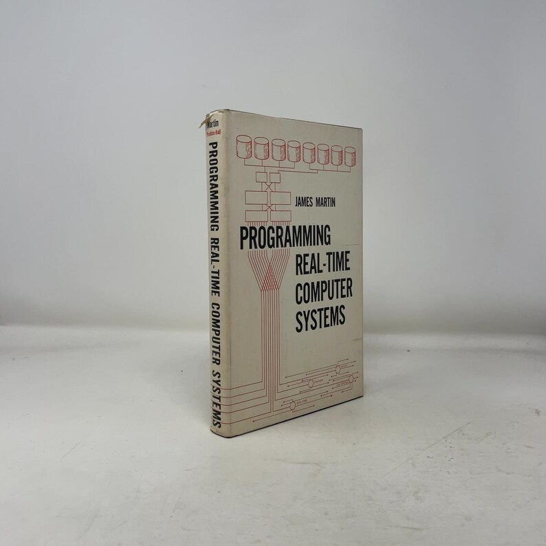 Programmazione di sistemi informatici in tempo reale di James Martin HC Prima edizione Copertina rigida Molto buono 1965 349804 immagine 1
