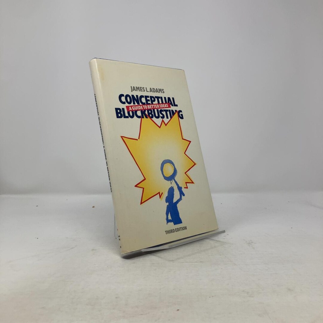 Conceptual Blockbusting by James L. Adams HC 3rd Edition Hardcover Very ...