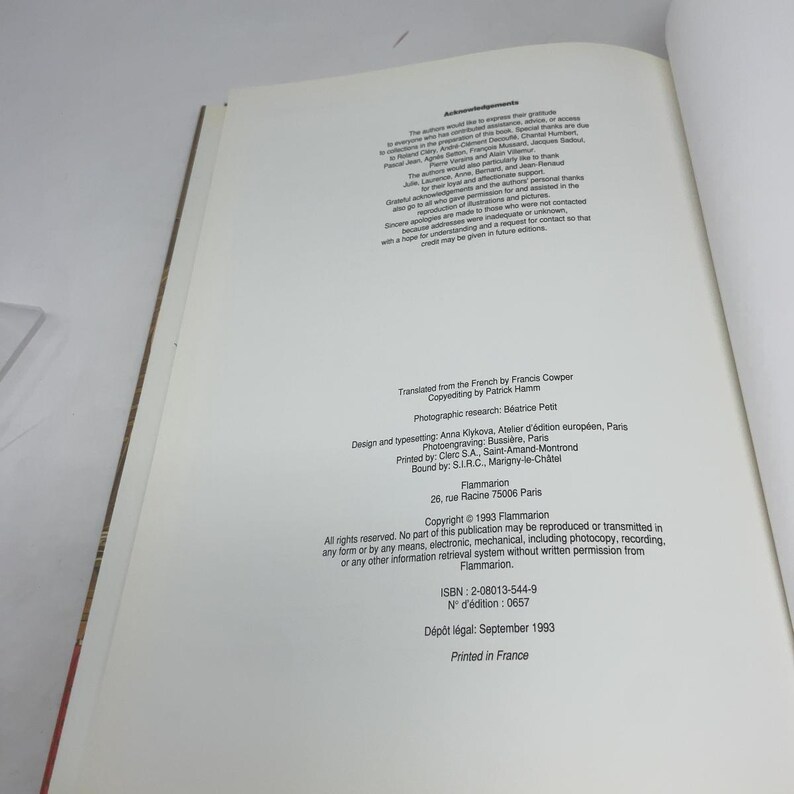 History of The Future by Christopher Canto, Odile Faliu HC First Edition Hardcover Like New 1993 385958 image 5