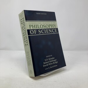 Introductory Readings in the Philosophy of Science by E.D. Klemke, Robert Hollinger, and David Rudge PB 3rd Edition Paperback Like N 308332