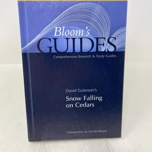 David Guterson's Snow Falling on Cedars HC Hardcover 1st First LN Like ...