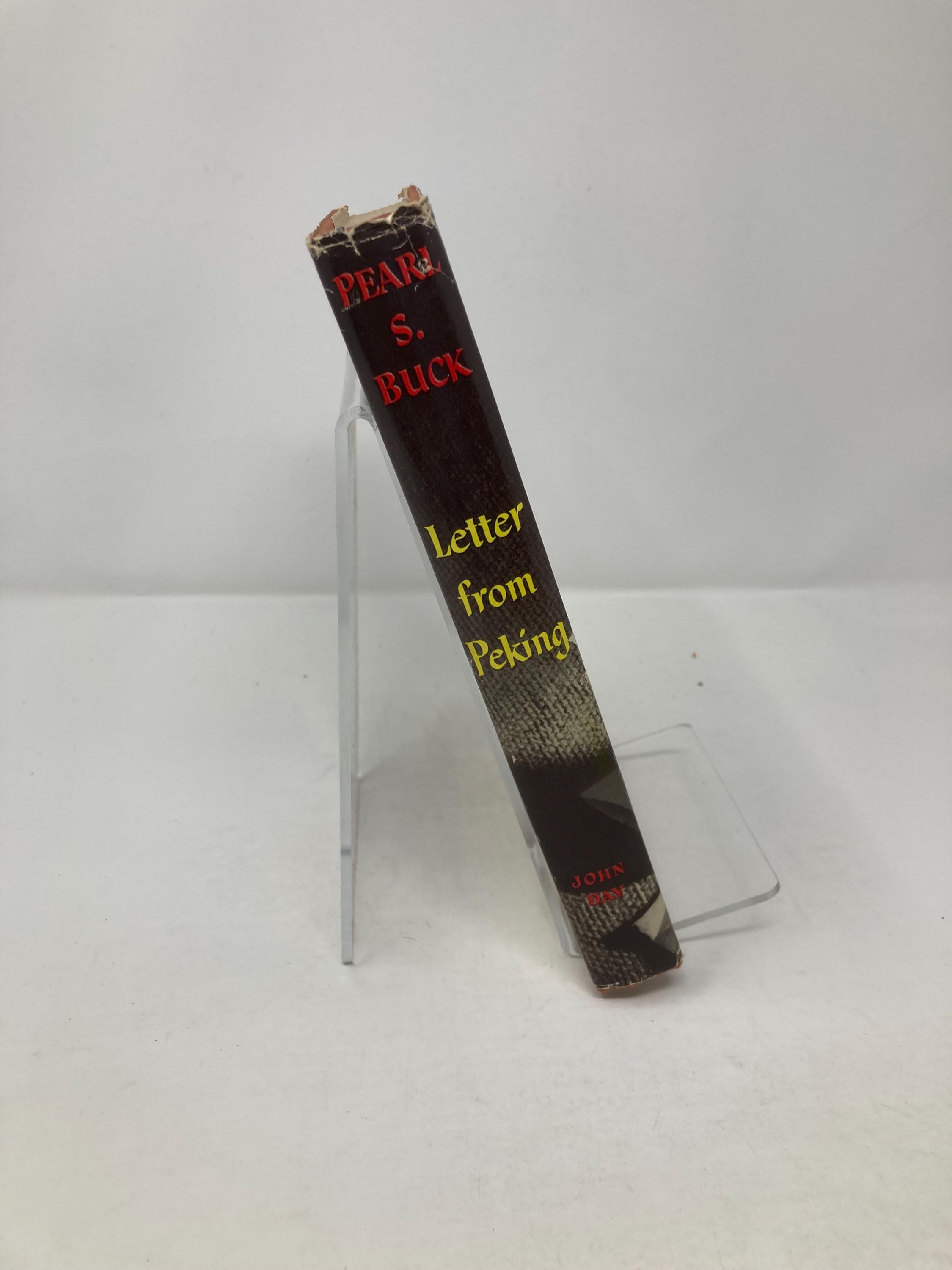 Letter From Peking by Pearl S. Buck HC Hardcover First 1st Very