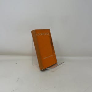 Sociologia di Morris Ginsberg HC First Thus Copertina rigida Molto buono 1963 365155