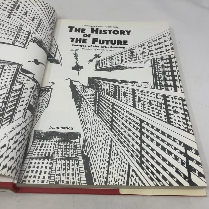 History of The Future by Christopher Canto, Odile Faliu HC First Edition Hardcover Like New 1993 385958 image 4