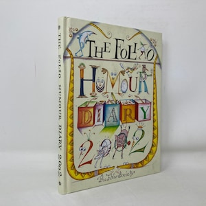 Folio Humor Diary 2002 by Folio Society of London Hardcover 1st Thus 1st LN 2001