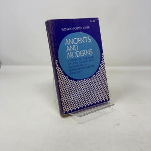 Forntida och moderna av Richard Foster Jones PB First Thus Pocketbok Mycket bra 1965 307895