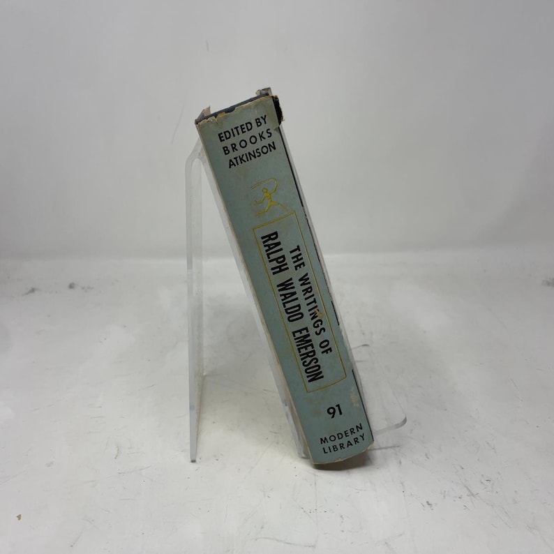 The Complete Essays and Other Writings of Ralph Waldo Emerson by Brooks Atkinson HC First Thus Hardcover Very Good 1950 380733 image 2