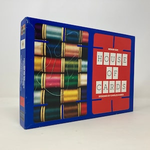 House of Cards de Charles Eames 1º primeiro LN como novo 1997 144615