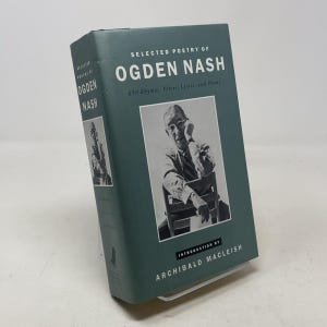 Poesía seleccionada de Ogden Nash por Ogden Nash HC First This Tapa dura Como nuevo 1995 330026