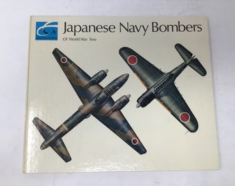 Japanese Navy Bombers of WWII by Rene J. Francillon PB Paperback 1971 VG Very Good