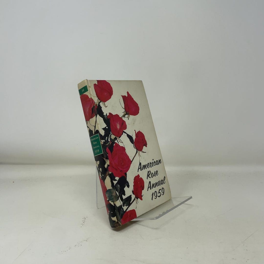 American Rose Annual 1959 #44 by Frank H. Abrahamson HC First Edition ...