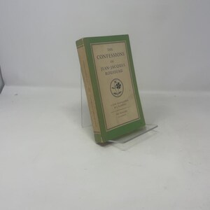 The Confessions Of Jean-Jacques Rousseau by J. M. Cohen  PB First Edition Paperback Very Good 1953 313910