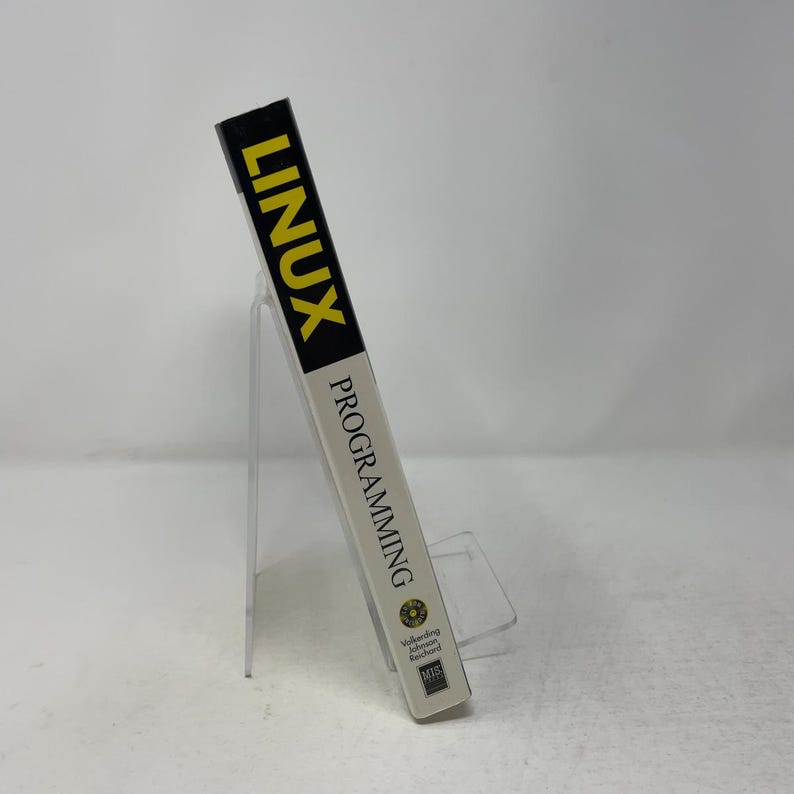 LINUX Programming (Mis Press Slackware Series) by Volkerding, Patrick PB First Edition Paperback Like New 1996 556430 image 2