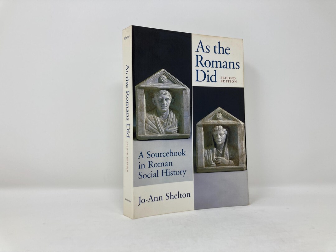 As the Romans Did by Jo-ann Shelton PB Paperback 1st Thus VG Very Good 1998 181956 - Etsy