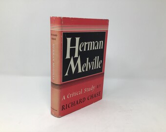 Herman Melville: A Critical Study by Richard Chase HC Hardcover 1949 LN Like New
